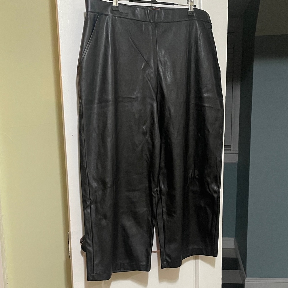 Parker Black Wide Leg Pants